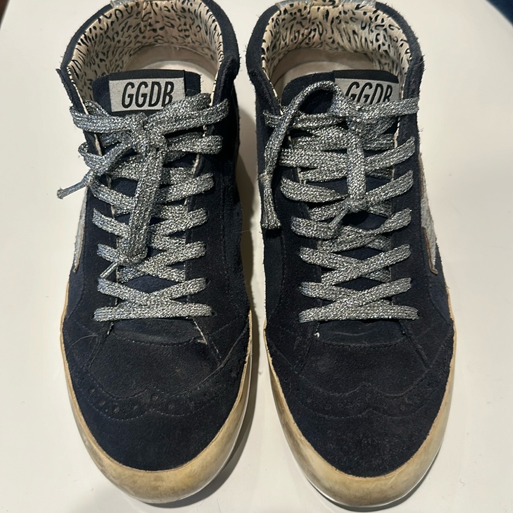 Golden goose suede mid tops 38
